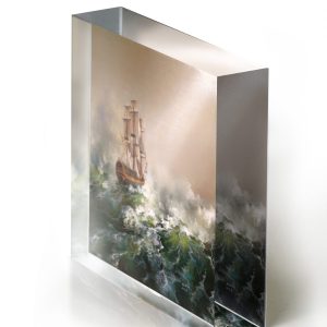 Divine Compass | 4x4 Acrylic Glass Print