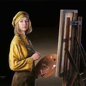 Akiane Self-Portrait