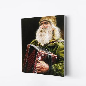 The Accordion | 16x19 Open Edition Canvas