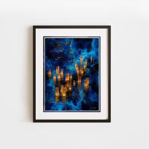 Believe | 12x16 Double Matted & Framed Paper