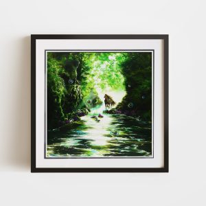 Butterfly Passion | 14x14 Double Matted & Framed Paper