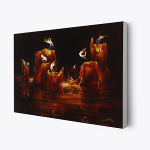 Dancing Against Time | 16x19 Open Edition Canvas