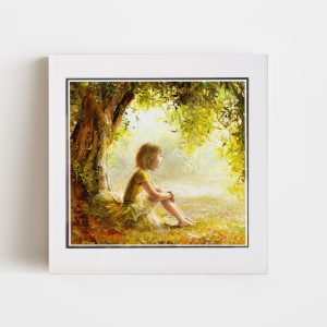 Dancing Dream | 8x8 Double Matted Paper