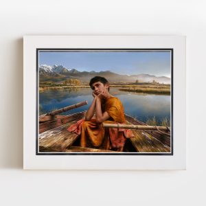 Dharma | 8x10 Double Matted Paper
