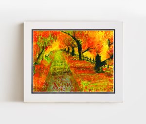 Double Matted Empathy by Akiane