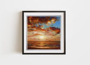 Double Matted & Framed Paper of Free 