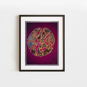 Healing | 8x10 Double Matted & Framed Paper