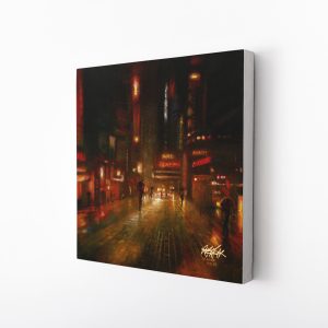 Jazz In The City | 12x12 inch Limited Edition Canvas Print