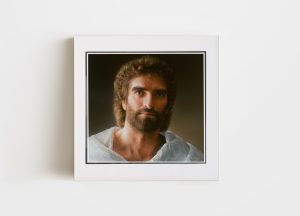 Double Matted Jesus Paper