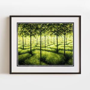 Life Maze | 12.8x16 Double Matted & Framed Paper