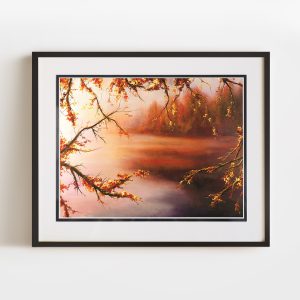 Double Matted and Framed Morning by Akiane