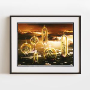 Regeneration | 12x16 Double Matted & Framed Paper
