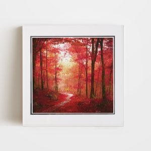 Double Matted Print Spirited of Autumn