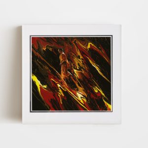 Spiritual Flow | 8x8 Double Matted Paper