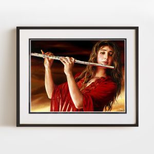 Symphony | 12x16 Double Matted & Framed Paper