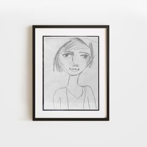 The Feedback | 9x12 Double Matted & Framed Paper Print