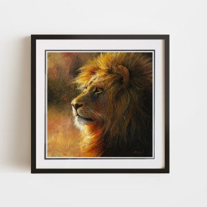 The Focus | 8x8 Double Matted & Framed Paper