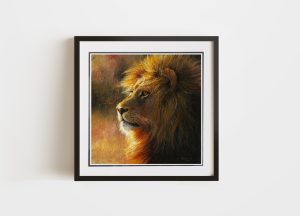 The Focus Double Matted Framed by Akiane 