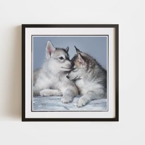 Together | 12x12 Double Matted & Framed Paper