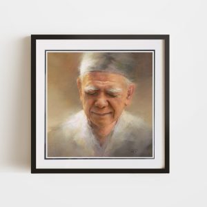 Tokyo Chef | 12x12 Double Matted and Framed Paper Print