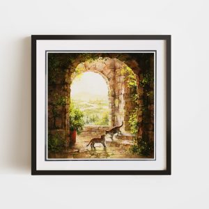 Unforgettable | 8x8 inch Double Matted and Framed Paper Print