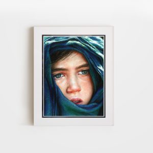 Young Sage | 8x10 Double Matted Paper