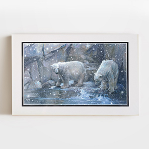 Hide & Seek | 5x10 Double Matted Paper