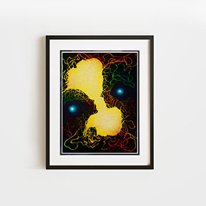 Circle of Life | 8x10 Double Matted & Framed Paper