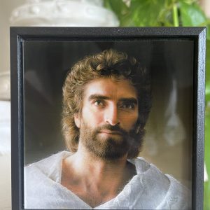 Jesus- 4x4 inch framed acrylic wooden desktop