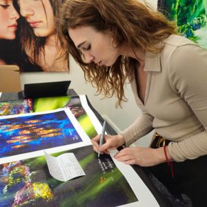 Limited Edition Hand Embellished Prints